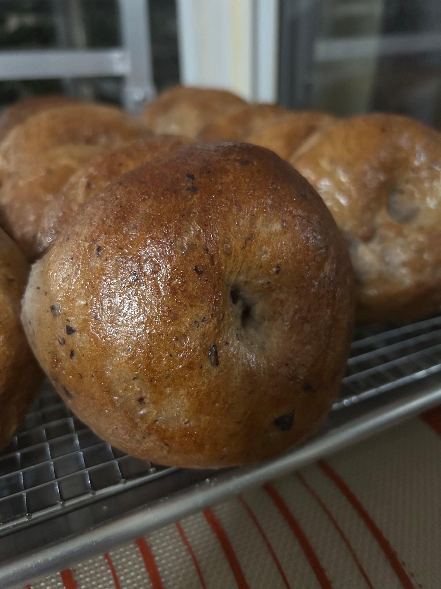Blueberry Sourdough Bagels (4ct)