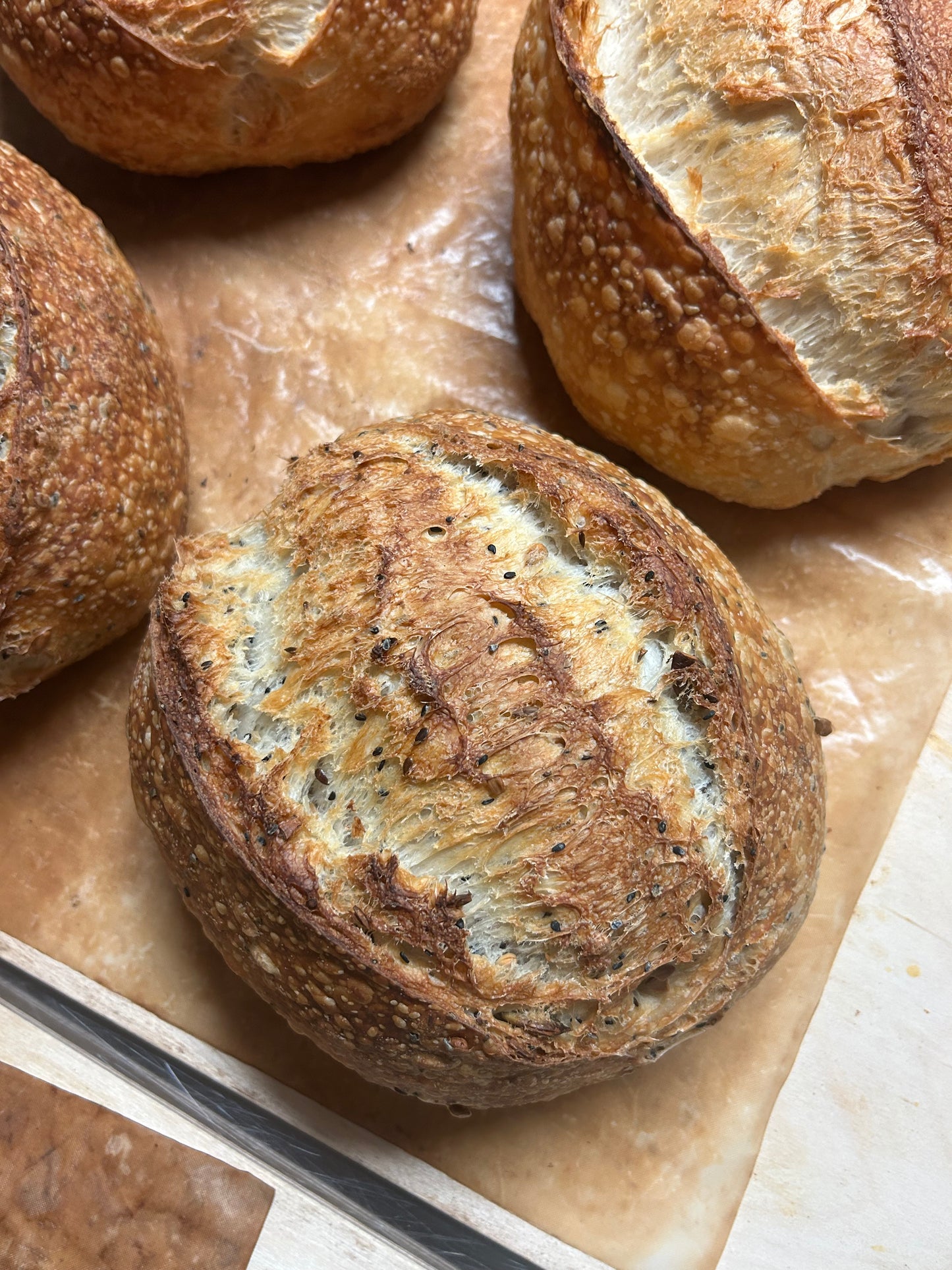 Seed Sourdough (Sliced!)
