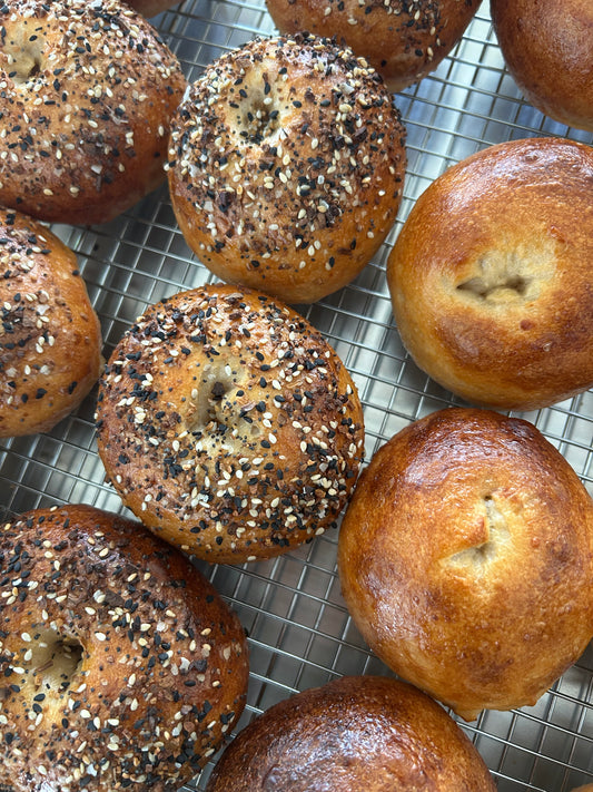 Sourdough Bagels (4pk) - Plain