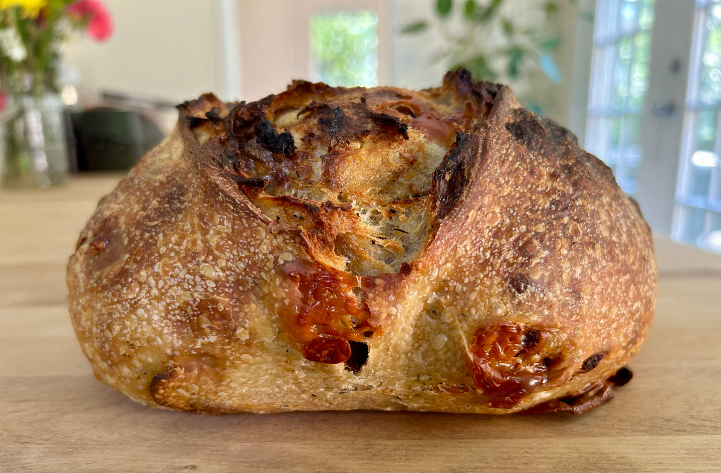 Sun-Dried Tomato Mozzarella Sourdough