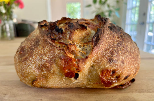 Sun-Dried Tomato Mozzarella Sourdough