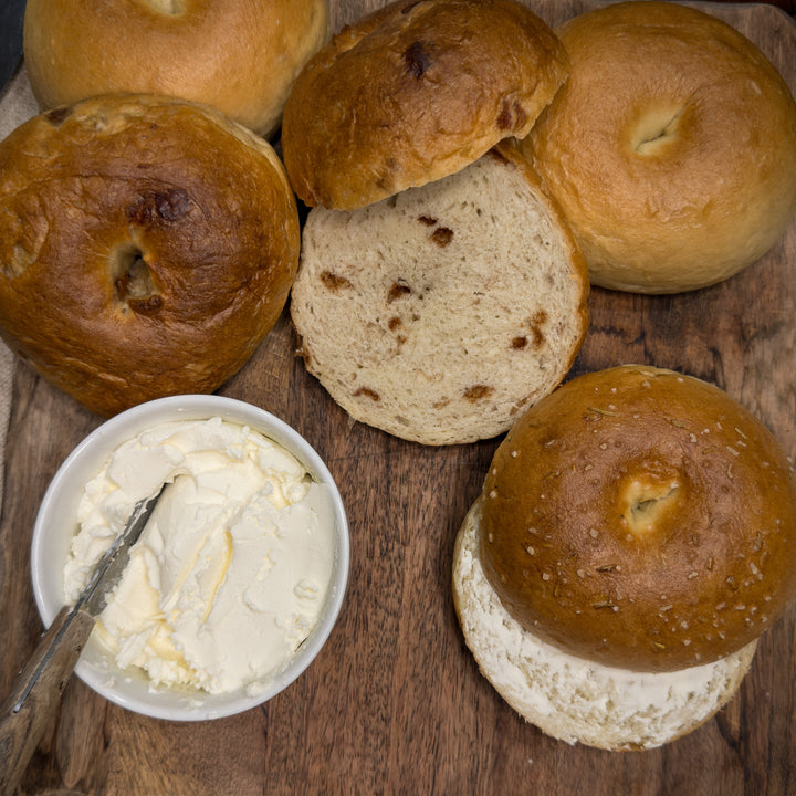 Sourdough Bagels